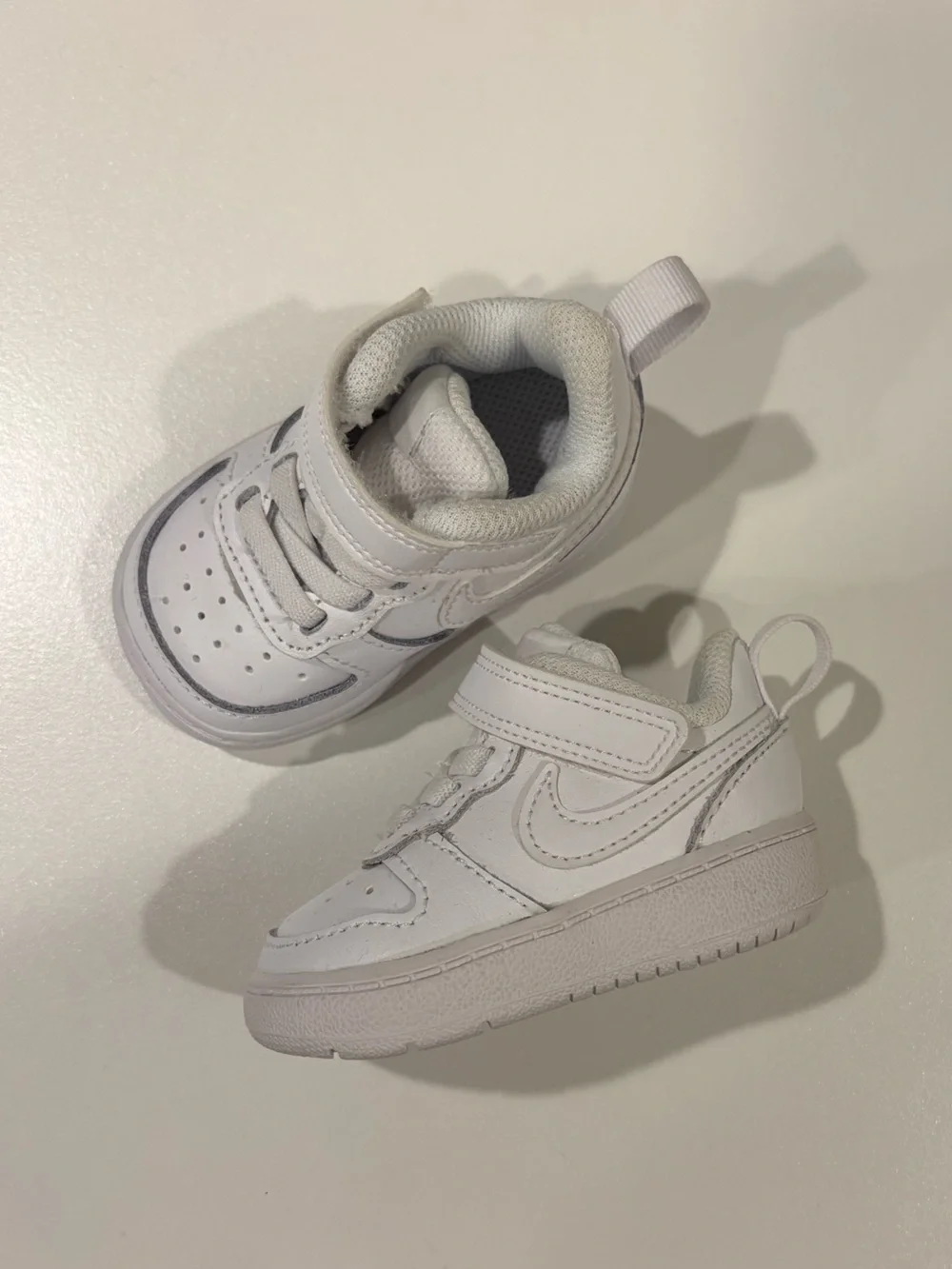 Nike || Court Borough Low Recraft Sneaker White Infant 2 2C
